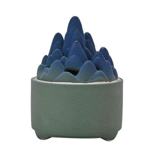 万里江山香薰炉小号陶瓷家用室内仿古盘香炉中式摆件禅意塔香沉檀香炉 商品图4