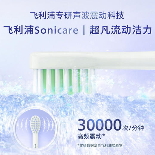 飞利浦PHILIPS电动牙刷成人Yummy刷声波震动牙刷电动牙刷成人三种模式 HX2411 商品图3