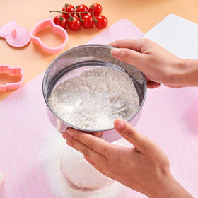 杰凯诺过滤面不锈钢粉筛 细孔糖粉筛网 烘焙工具6英寸筛子60目