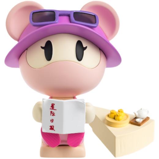 T 特价 高乐   CH2020-A01	GOLDLOK星际熊美味进行时系列手办CH2020-A01 商品图3