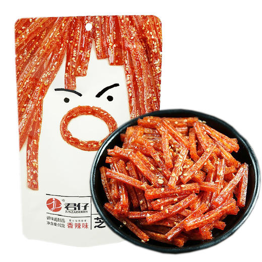 92g君仔  芝麻片/芝麻棒/芝麻条  香辣味  劲辣配料  多重入味 商品图3
