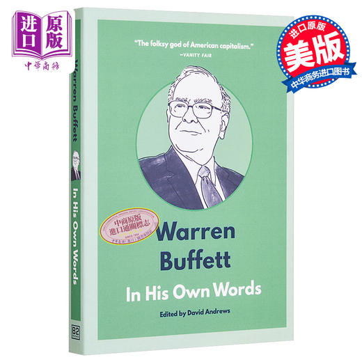 【中商原版】巴菲特——用他自己的话来说 英文原版 Warren Buffett: In His Own Words 商品图0