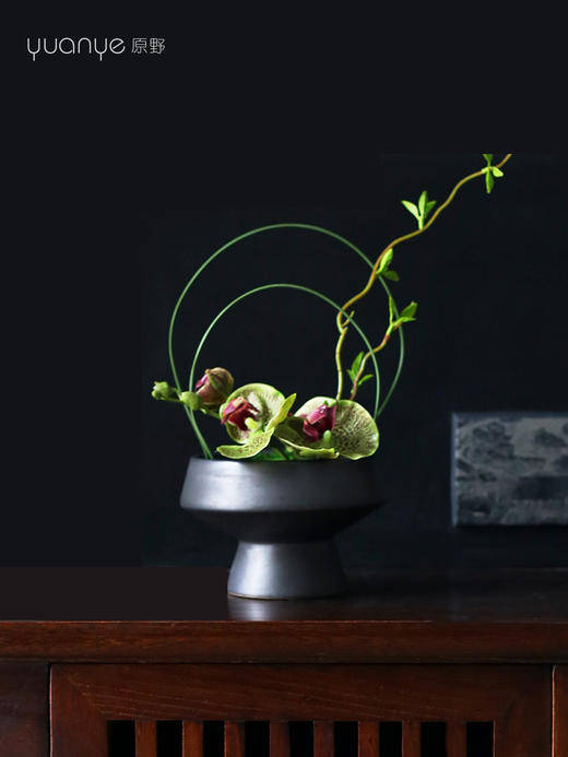 新中式高端仿真花艺摆件酒店客厅茶室茶几餐厅桌面售楼处软装饰品 商品图2