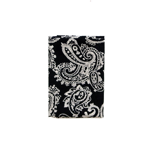 HUJI祤集小方巾插画佩斯利纹腰果花 商品图4