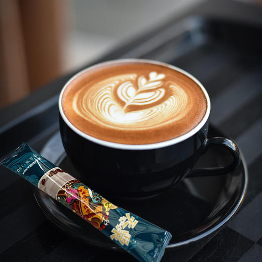 天粟牌三合一速溶咖啡（蓝山风味）10条*13g/盒 商品图3