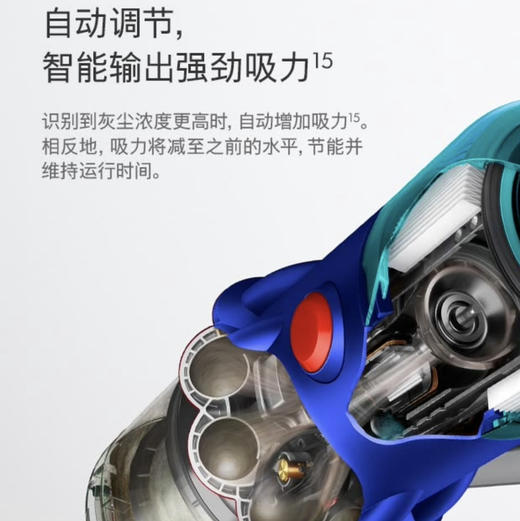 戴森V12 Detect Slim Fluffy无绳吸尘器（2022款） 商品图14