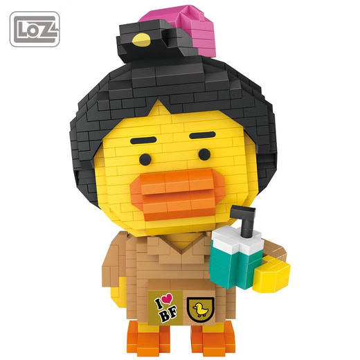 T LOZ积木     9267   喝奶茶鸭 商品图2