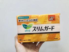 日本进口花王乐而雅超薄日用卫生巾17cm 4901301254269