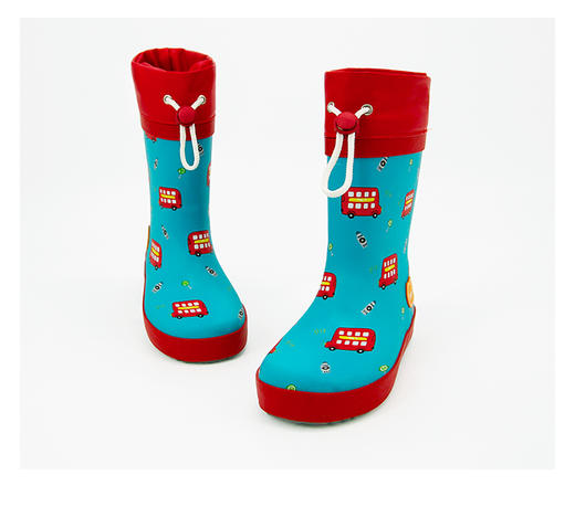 【bay-b】儿童中筒雨鞋 防滑耐磨 商品图1