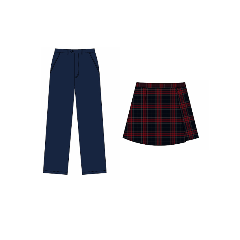 绍兴一中——男西裤/女格仔裙