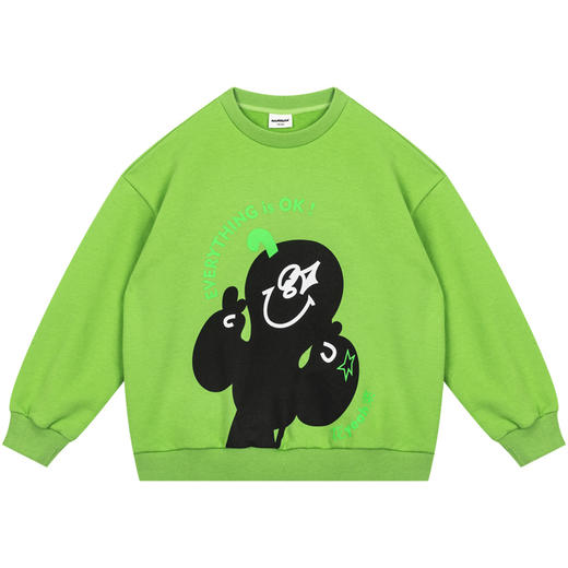 漫画家潮牌童装【万事都yeah】亲子卫衣秋季新款涂鸦上衣 商品图4