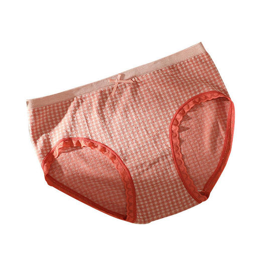 【49元6条装】新款爆款女神同款日系莫代尔内裤，绵柔舒适，丝滑清凉不闷热，贴身无痕 提臀蕾丝裤 商品图4