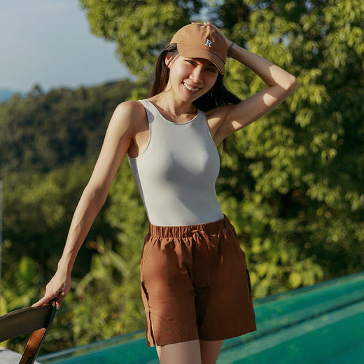 【肌理】带胸垫性感露背连体衣-低强度 商品图4