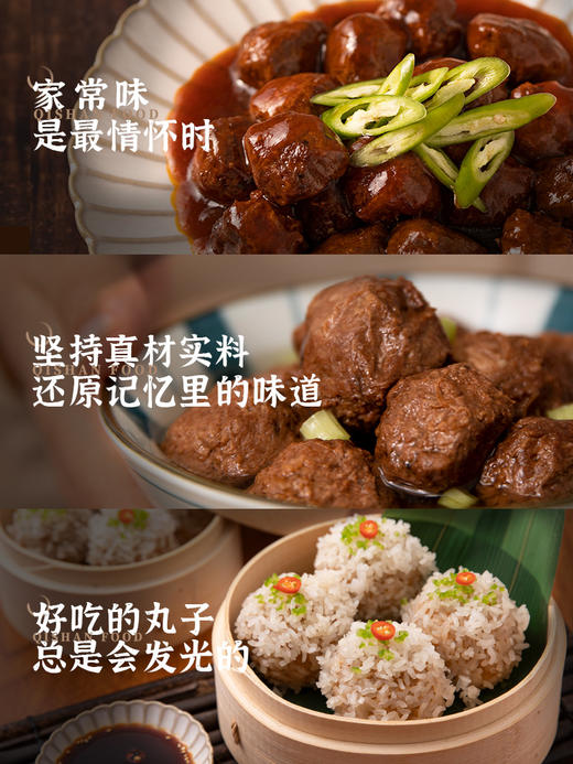【家常素燕丸】素丸子纯素佛家素食大豆分离蛋白制品素肉丸仿荤斋菜肴正品 商品图1