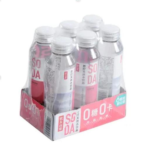农夫山泉 苏打天然水饮品 白桃风味 410ml*6 商品图4