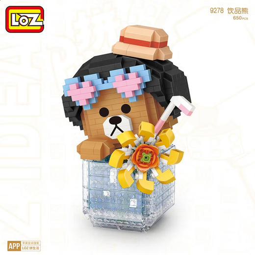 T LOZ积木     9278   饮品熊 商品图2