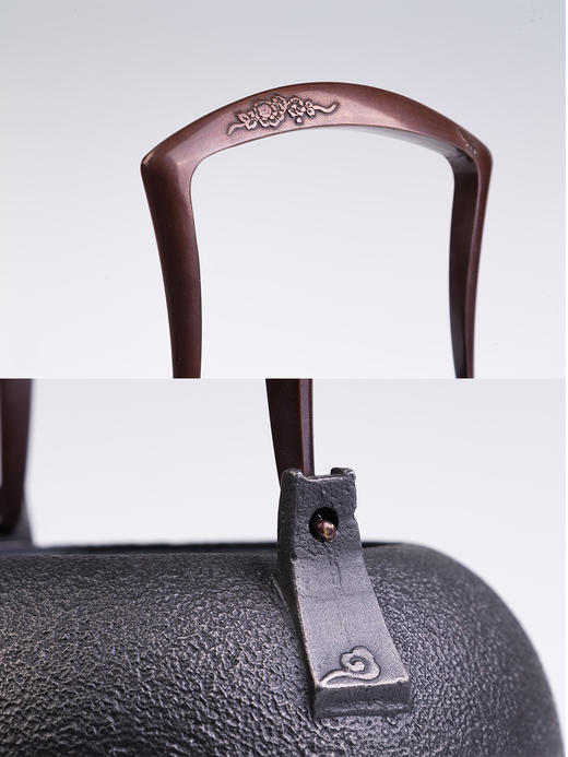 晋韵堂小五台山纯手工老铁壶铸铁生铁壶烧水壶茶具送礼晋城煮茶器 商品图2