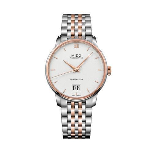 预定款1-2周发货 mido/美度  贝伦赛丽系列纪念日大日历全自动机械男士腕表40.00毫米 M027.426.22.018.00 商品图0