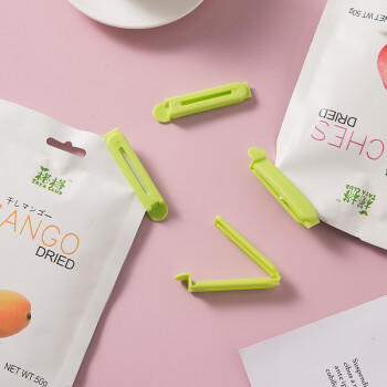 拜杰 食品封口夹子食品夹零食密封夹厨房保鲜袋封口器茶叶袋夹12只 商品图2