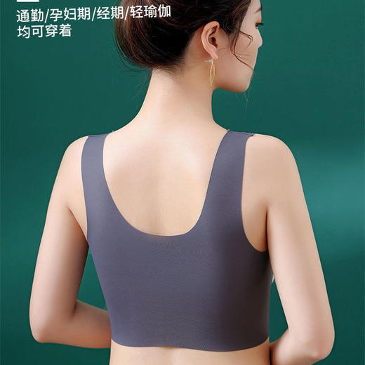 【大码蕾丝，贴身舒适】黛唯梵大码内衣200斤胖mm，大胸显小收副乳防下垂文胸，无痕运动薄款胸罩 商品图5