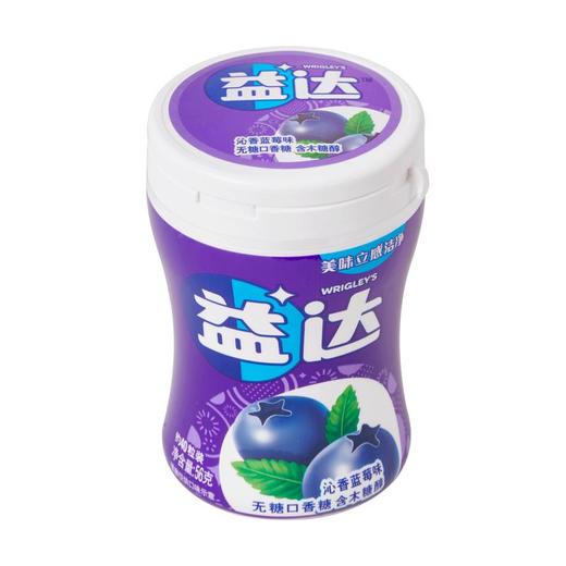 益达蓝梅无糖口香糖56g/瓶 商品图2