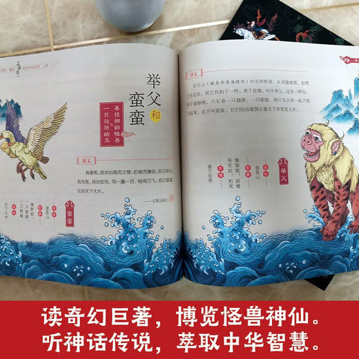 藏在山海经里的神仙怪兽（全2册）6岁+ 75个神怪故事100余幅精美插图 商品图2