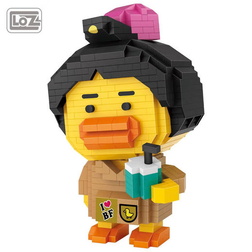 T LOZ积木     9267   喝奶茶鸭 商品图1