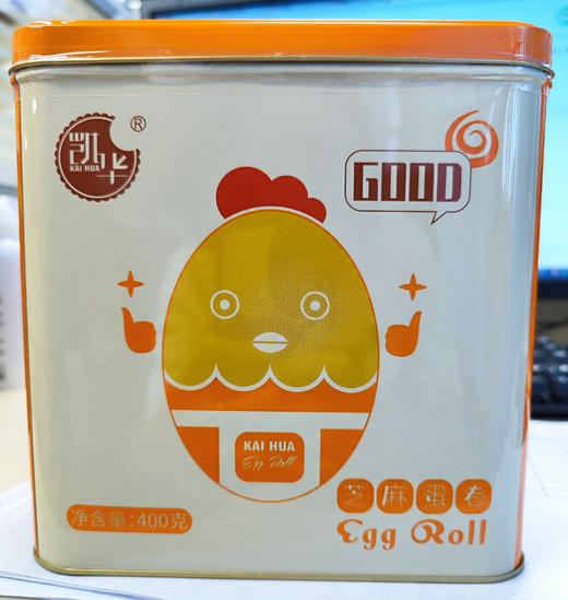 凯华-芝麻蛋卷400g 商品图0
