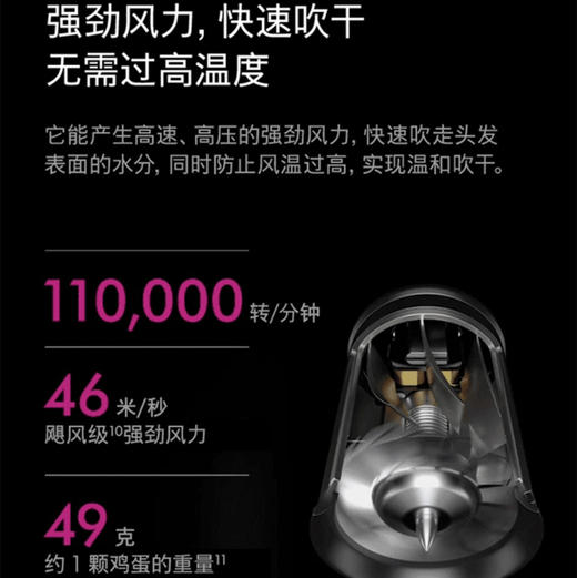 戴森（Dyson） 新一代吹风机 HD08 商品图11