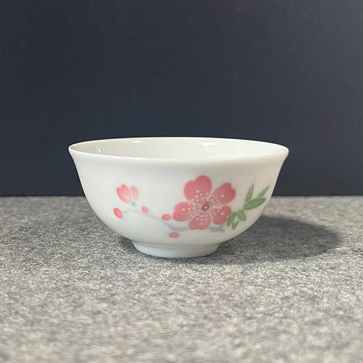 毛瓷四季花卉杯 商品图2