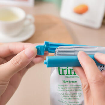 拜杰 食品封口夹子食品夹零食密封夹厨房保鲜袋封口器茶叶袋夹12只 商品图6