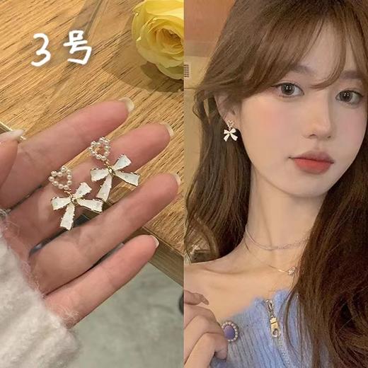 （清仓现货）【社群供A】新款潮流小众设计感轻奢耳环耳钉银针饰品925银 商品图2