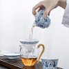 金镶玉 功夫茶具套装德化羊脂玉白瓷青花盖碗茶杯家用办公室 初夏 商品缩略图3