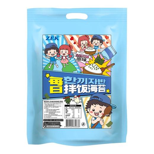 韩国ZEK-每日拌饭海苔100g（原味） 商品图0