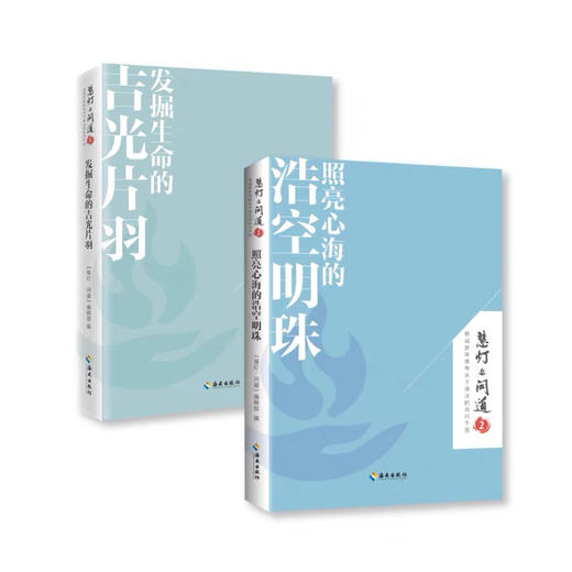 慧灯·问道第一二季 照亮心海的浩空明珠  本书是一种生活智慧让你活得更加从容安详 商品图0