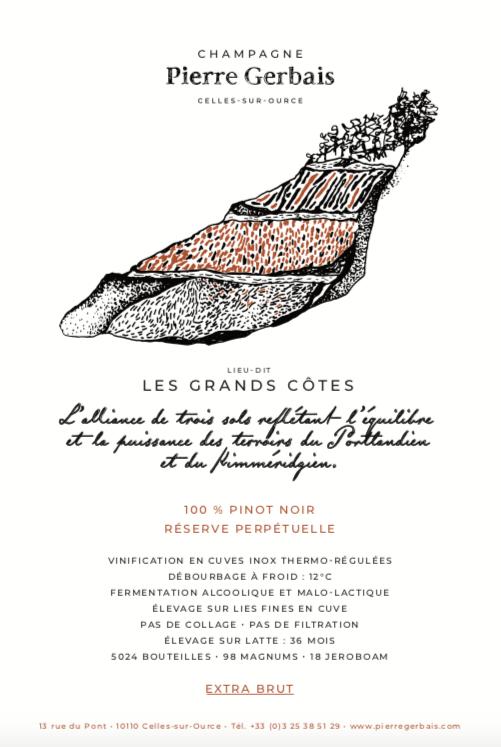 Pierre Gerbais Lieu-Dit Les Grandes Côtes 哲别坡谷单一田香槟 商品图1