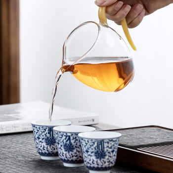 金镶玉 功夫茶具套装德化羊脂玉白瓷青花盖碗茶杯家用办公室 初夏 商品图4