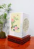 【新粉结合花鸟题诗四面镶器】 商品缩略图0