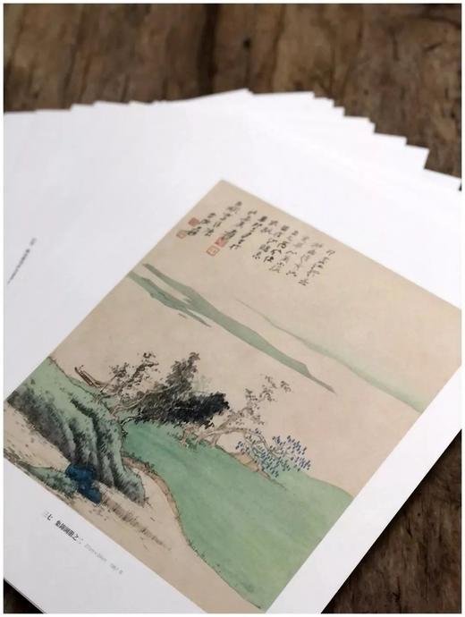 历代名绘真赏 《张大千册页精选》，8开，100幅，函套装，浙江人民美术出版社2022年6月版，定价300元，售价240元。

第一时期（二十世纪二十年代至四十年代之前）：张大千在上海拜曾熙、李瑞清为师 商品图6