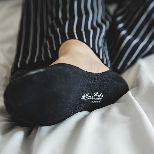 工装优选 复古防臭吸汗薄款船袜夏季低帮印花浅口硅胶隐形袜子男 商品图1