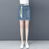 GNFS-GL183新款时尚气质高腰显瘦牛仔短裙 商品缩略图4