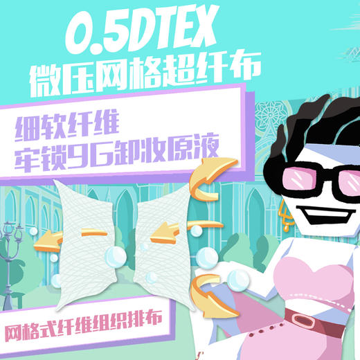 潘尼佩黎 Le Ponnine澄净天竺葵敏感肌卸妆湿巾9g* 30片(NN00) 商品图1