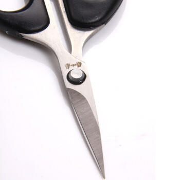 张小泉办公剪不锈钢家用剪手工剪纸学生美工小剪刀小号花边剪刀尖头剪刀 商品图1