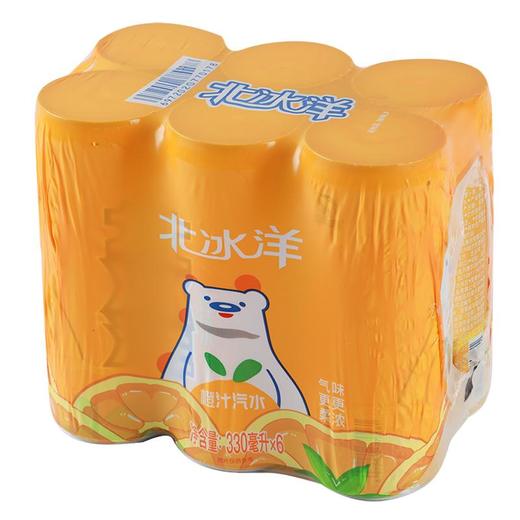 北冰洋 橙汁汽水330ml *6 商品图0
