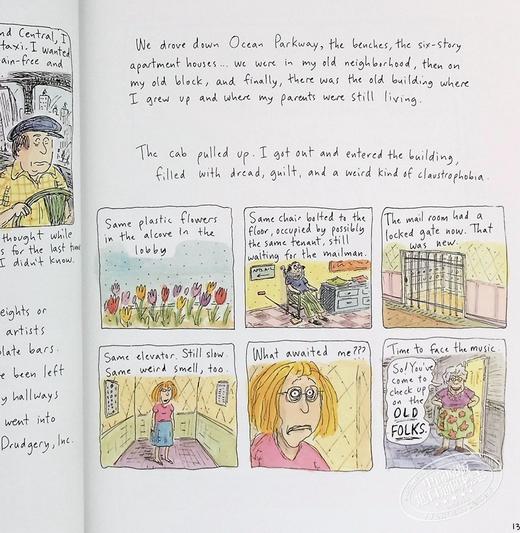 我们说点高兴的事儿不好吗 英文原版 绘本小说 Can't We Talk about Something More Pleasant? Roz Chast Bloomsbury US 商品图6