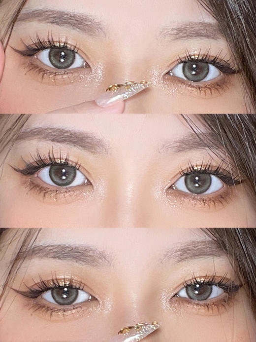 日抛chonos  芝麻团 14.2mm  10片 非离子 日抛无售后【1盒1个度数 不同度数拍2盒】 商品图4