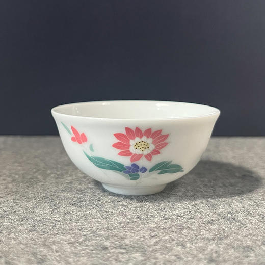 毛瓷四季花卉杯 商品图4
