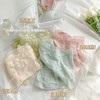 【4条装！海盐奶油泡泡冰沙内裤】甜甜泡芙百褶粉嫩冰爽透气不闷热夏日必备柔软纯色少女心内裤 蕾丝纯欲少女感内裤女纯棉裆无痕抗jun透气中腰三角裤高弹韩系七夕情人节 商品缩略图0