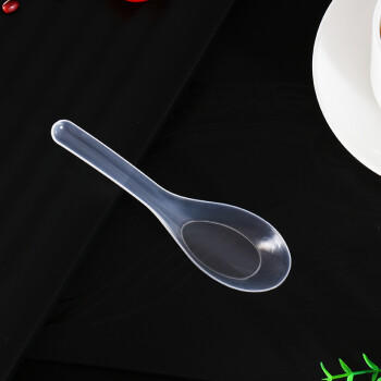 芳草地一次性勺子500支 饭勺汤勺打包外卖快餐勺小调羹水果勺烧烤餐具 商品图0