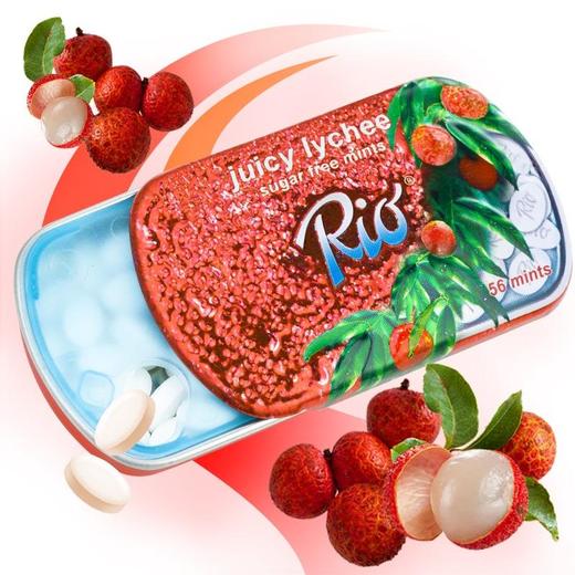 RiO清香荔枝味薄荷糖14g/盒 商品图1
